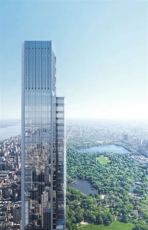 Central Park Tower by Extell Development Company, SMI USA in Manhattan ...