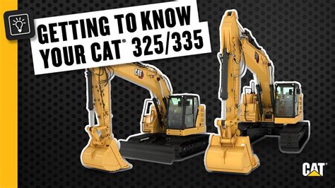 How to Operate Your Cat® 325/335 Excavator - YouTube