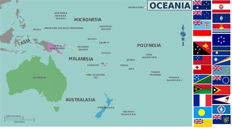 List of Countries in Oceania (Alphabetical Order) – Countryaah.com