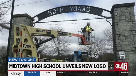 Midtown high school unveils new logo - YouTube