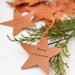 Set of 4 Primitive Mini "Merry Christmas" Muslin Cat Ornaments - Christmas Ornaments - Christmas ...
