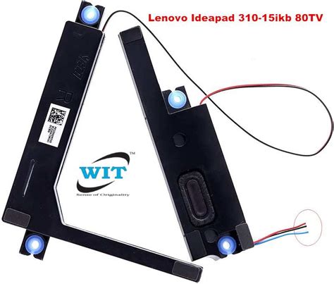 Laptop Internal Speaker (Left & Right) for Lenovo ideapad (15.6 inch) 310-15 310-15ISK 310-15IKB ...