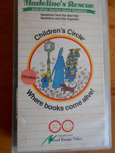 Items similar to Madeline VHS recording Childrens Circle on Etsy