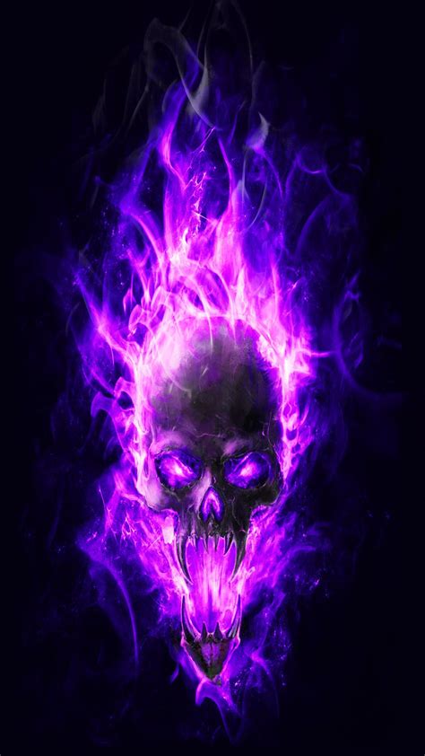 Purple Skeleton Wallpapers - Wallpaper Cave