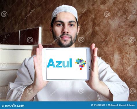 Azul Brazilian Airlines-Logo Redaktionelles Foto - Bild von vektoren ...