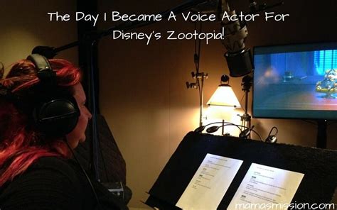 The Day I Became A Voice Actor For Disney's Zootopia!