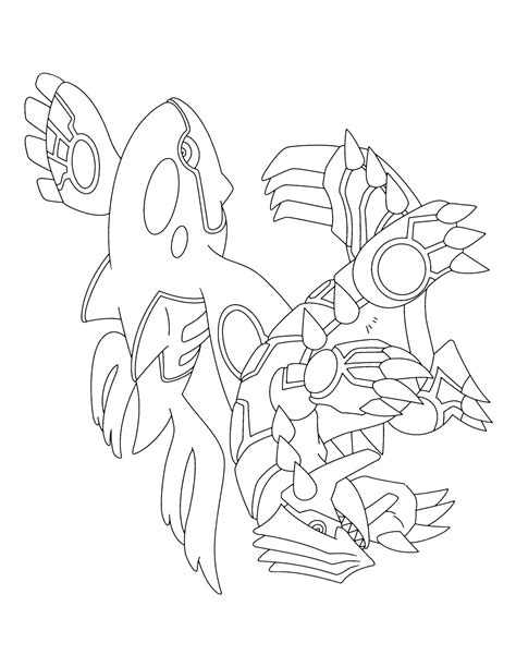 Pokemon Coloring Pages Groudon - Coloring Home