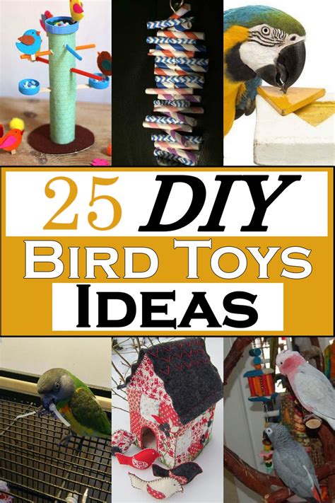 25 DIY Bird Toys You Can Make at Home - Craftsy