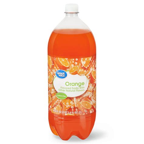 Great Value Orange Soda, 2L - Walmart.com - Walmart.com