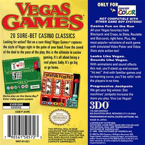 Vegas Games Images - LaunchBox Games Database