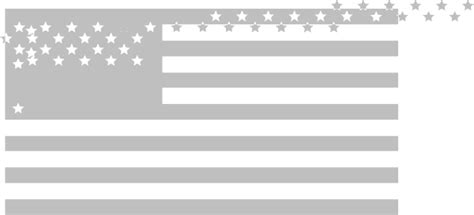 Grayscale American Flag Clip Art at Clker.com - vector clip art online ...