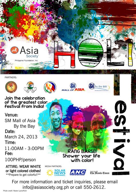 Holi Festival in Manila | Asia Society