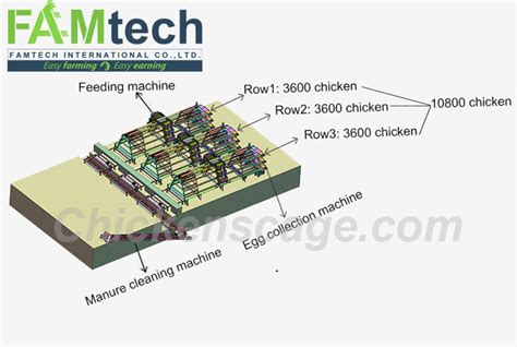 Poultry House Plans For 10000 Chickens | Free Layer & Broiler House Designs