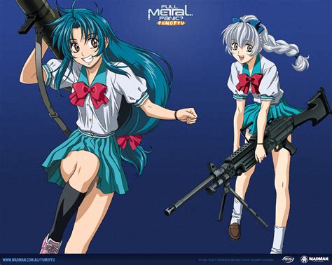 Full Metal Panic? Fumoffu Wallpapers - Madman Entertainment