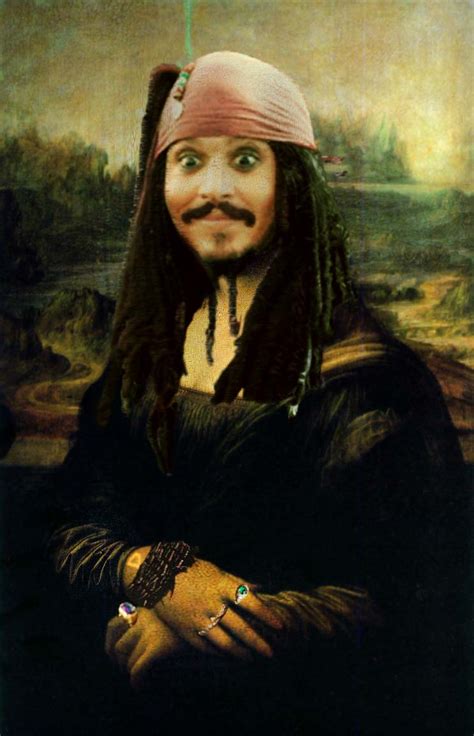 Jack Sparrow Mona Lisa by ridgl on DeviantArt