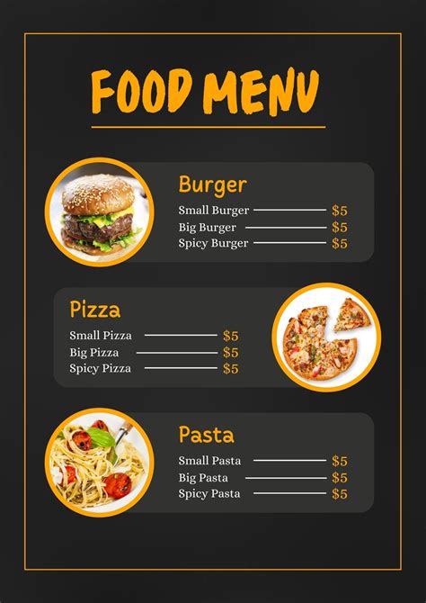 Free Food Menu Background Download In Illustrator, EPS,, 56% OFF