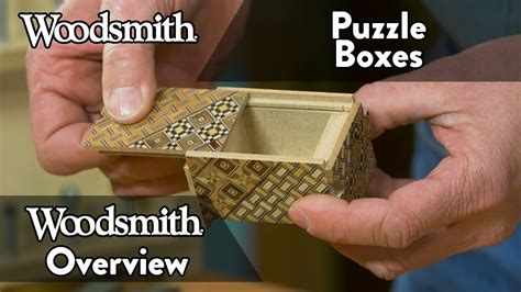 Puzzle Boxes Make For a Fun Woodworking Challenge | Woodsmith