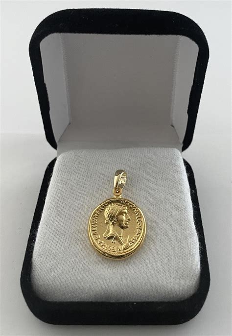 Cleopatra & Marc Antony Roman Coin Pendant, Most Famous Romance, Roman ...