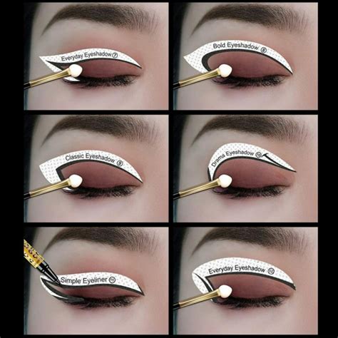 Cat Eye Makeup Smokey Eye Makeup Stencils A La Carte | Saubhaya Makeup