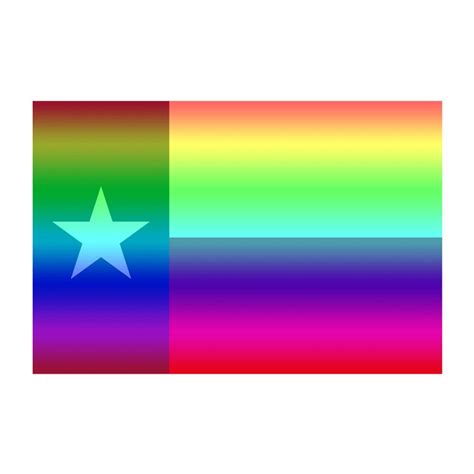 Texas Gay Pride Rainbow State Flag Full Color Decal for Macbook, Laptop or Other Device many ...