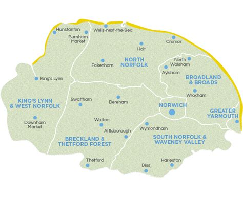 Norfolk Map Thetford Forest, King's Lynn, Ancient People, Yarmouth, Norwich, British Isles, Plan ...