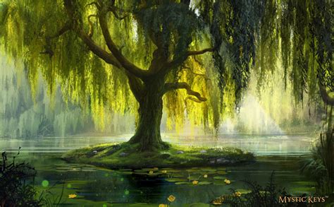 The Willow Bath by anna-lakisova on DeviantArt