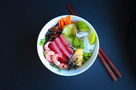 Chirashi Sushi Bowl Recipe (Chirashizushi) West Coast Kitchen Garden