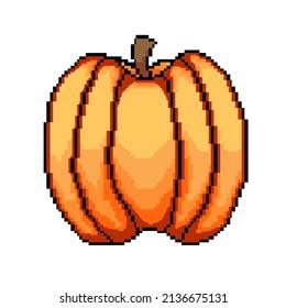 Pixel Art Icon Pixel Art Pumpkin Stock Vector (Royalty Free) 2220734153 | Shutterstock