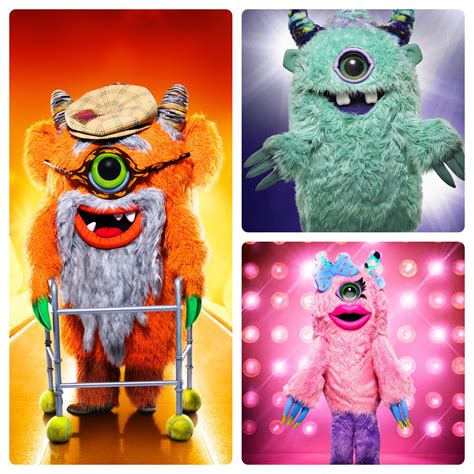 The masked singer monster family!(season 1 monster re-designs) : r/TheMaskedSinger