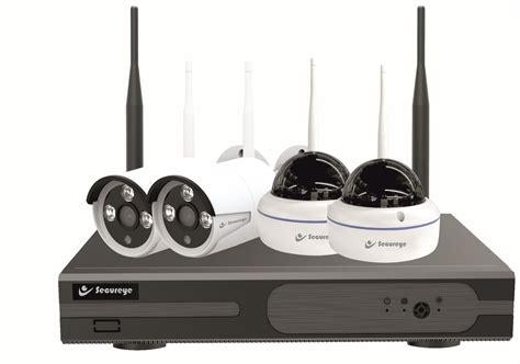 Wireless IP CCTV Camera Kit with NVR | Secureye