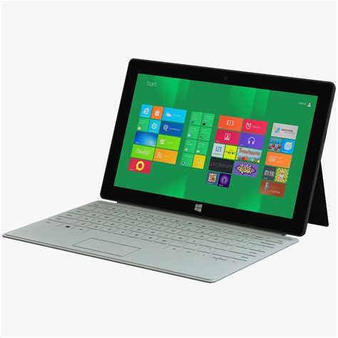 Microsoft Surfaceタブレットホワイト 3Dモデル $99 - .ma .max .obj .c4d .3ds - Free3D