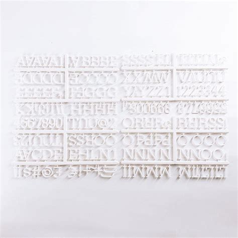 Letter Board Alphabet Set - White | Klosh Gift Shop Singapore | Giftr ...