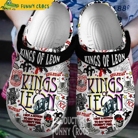 Kings Of Leon Tour 2023 Crocs Clogs - Discover Comfort And Style Clog Shoes With Funny Crocs