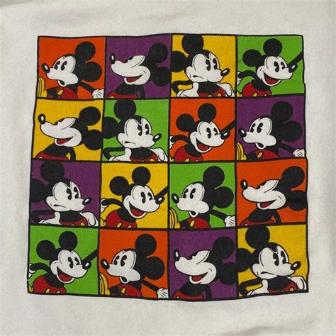 Mickey Mouse × Streetwear × Vintage 80’s Mickey Mouse… - Gem