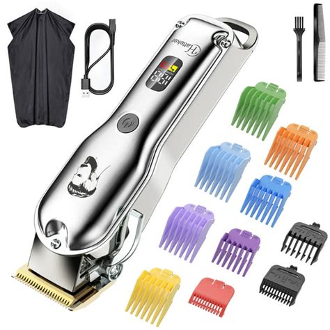 Hatteker Professional Hair Clipper Hair Trimmer for Men Cordless Clippers Mens Barbers Grooming ...