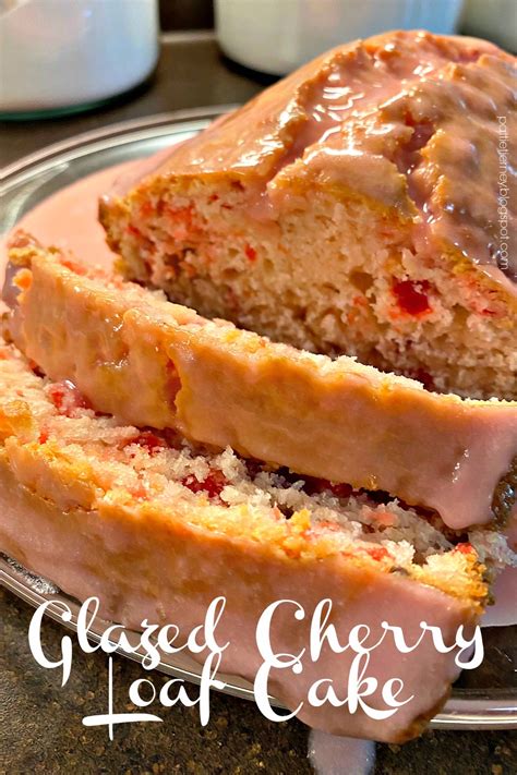 Olla-Podrida: Glazed Cherry Loaf Cake