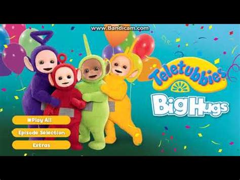 Teletubbies - 20th Anniversary: Big Hugs DVD Menu walkthrough - YouTube