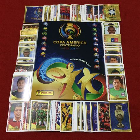 Panini Copa America USA 2016 Stickers Empty Album Complete Set