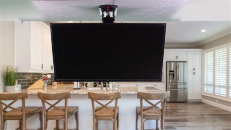 Retractable Ceiling Mount For Tv - Home Alqu