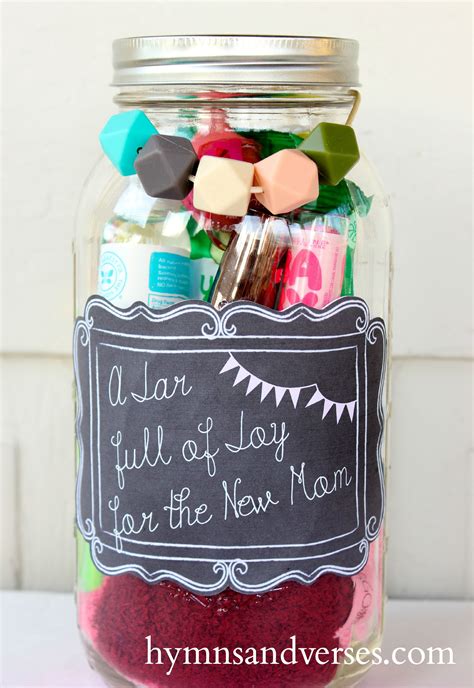 Mason Jar Gift for the New Mom | Mason jar gifts, New mom gift basket ...