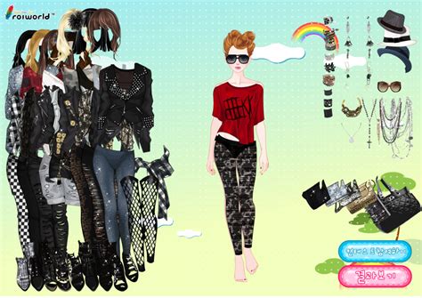 Korean punk rock dress up game? - Unite Asia