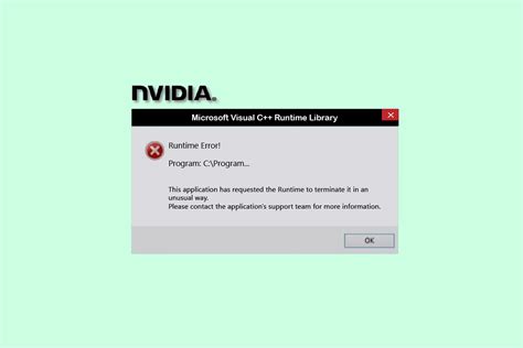 Fix NVIDIA Geforce Experience C++ Runtime Error – TechCult