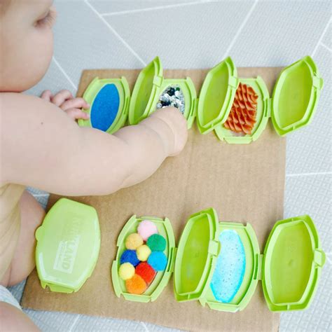 Baby Sensory Board, Baby Sensory Play, Sensory Boards, Baby Play, Sensory Wall, Diy Sensory Toys ...