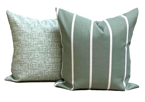 Outdoor Green Pillow Covers Green Outdoor Pillow Covers. - Etsy