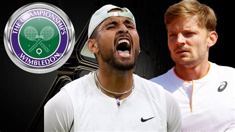 David Goffin vs Nick Kyrgios : Wimbledon 2023 - YouTube