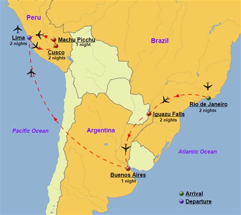 South America: Brazil, Argentina, Peru | Glory Tours