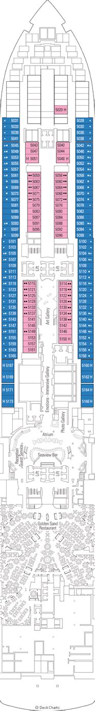 MSC Seaview Deck Plans: Ship Layout, Staterooms & Map - Cruise Critic