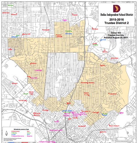 Map Of Dallas Isd Schools - College Map