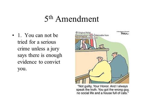 Fifth Amendment Examples