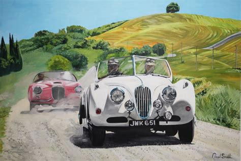 Classic Car Paintings | Paul Smith Artist